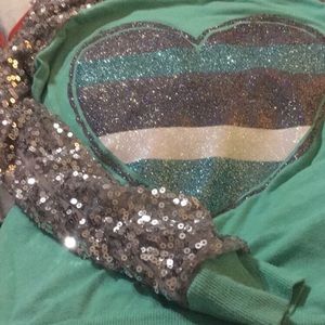 Justice size 18 heart shirt